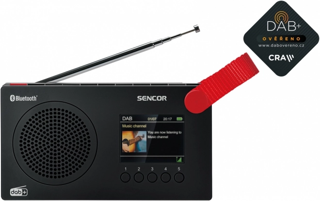Digital Radio with LCD Display and Bluetooth 5.0
