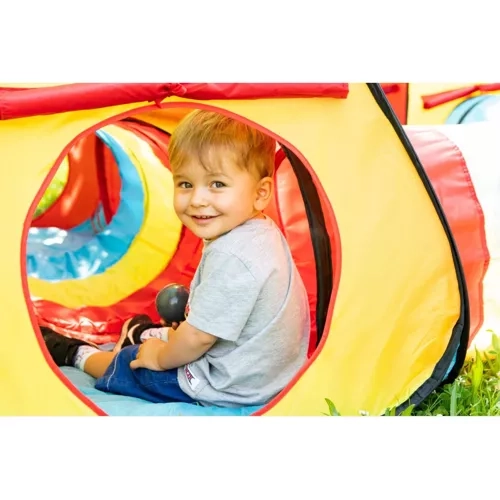Children's Play Tent 3in1 Teepee + Tunnel + House