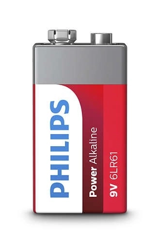Philips Power Alkaline 9V Battery