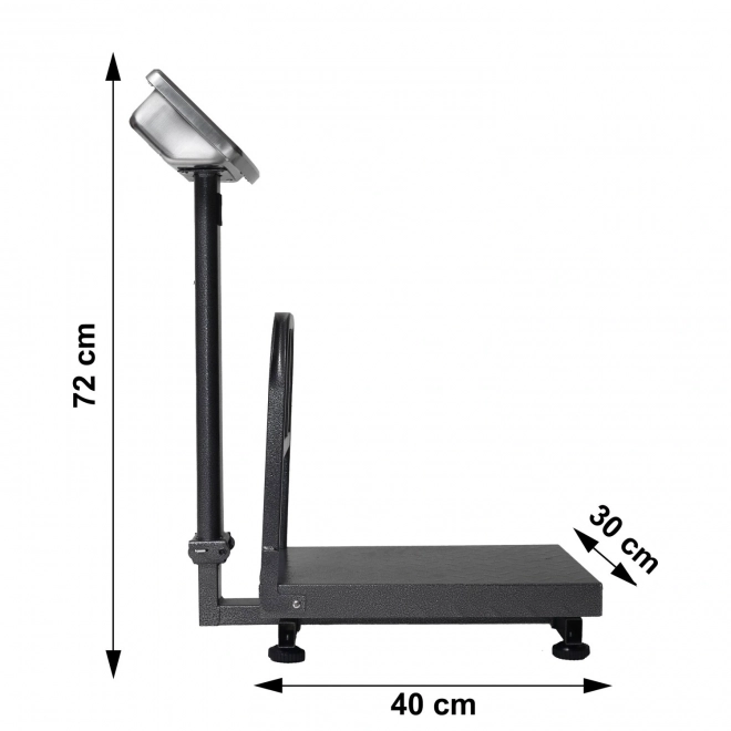 Electronic Scale for Warehouses, Shops, and Industry with LCD Display