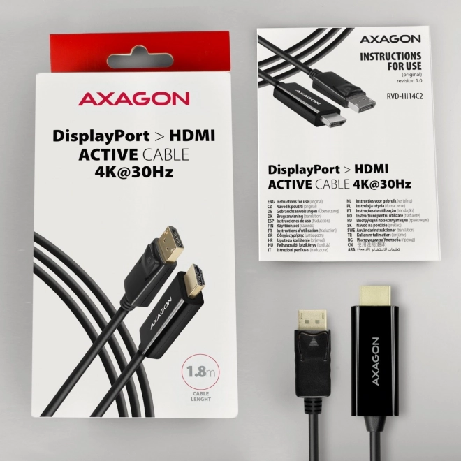 Active DisplayPort to HDMI Cable Adapter