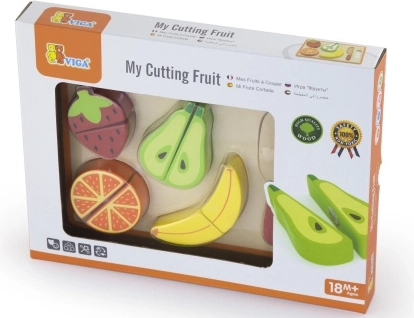 Frutta colorata per lo sviluppo dei sensi