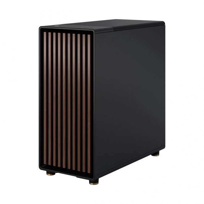 Fractal Design kast North zwart met houten details