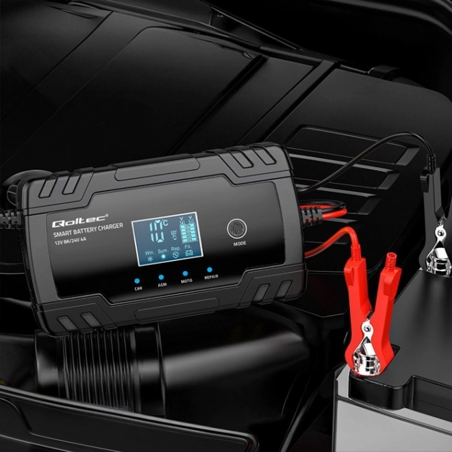 Smart Microprocessor Battery Charger with Repair Function