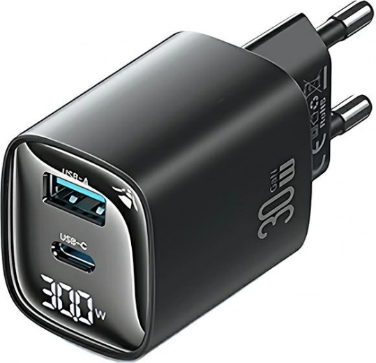 Szybkie ładowanie 30 W z USB‑C i USB‑A