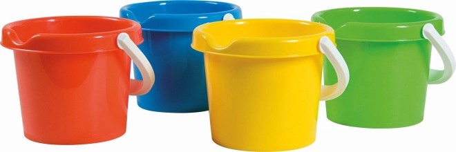 Androni Bucket with spout diameter 13 cm – Yellow