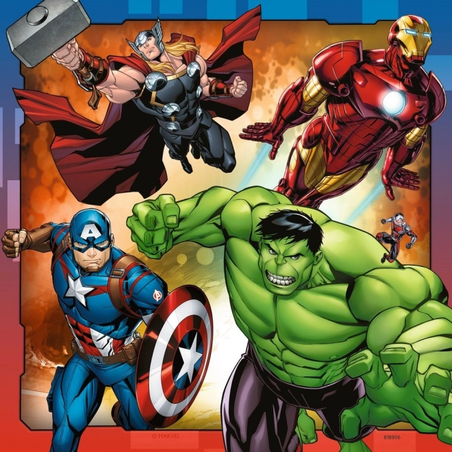 Puzzle Ravensburger Marvel Avengers 3x49 kom