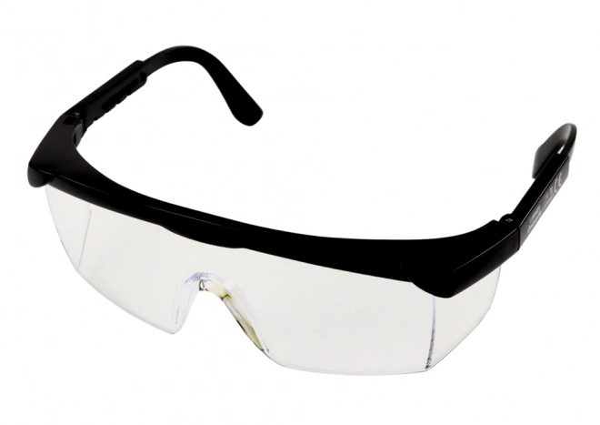 Adjustable Arm Protective Glasses Black