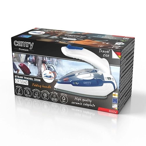 Travel steam iron