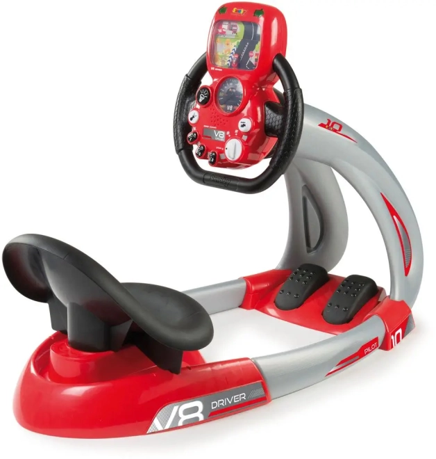 Realistic driving with an electronic steering wheel