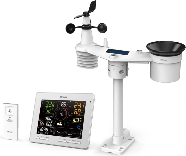 Stazione meteo Wi‑Fi SMART professionale con sensore 7‑in‑1 e TH