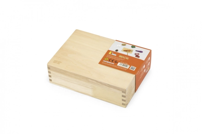 Set di taglio in legno - verdura per bambini