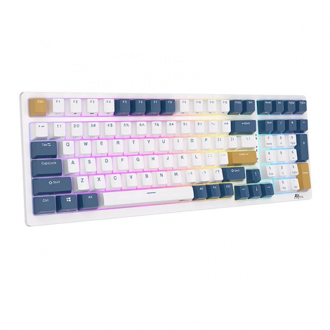 Mechanical keyboard Royal Kludge RK98 RGB with red switches