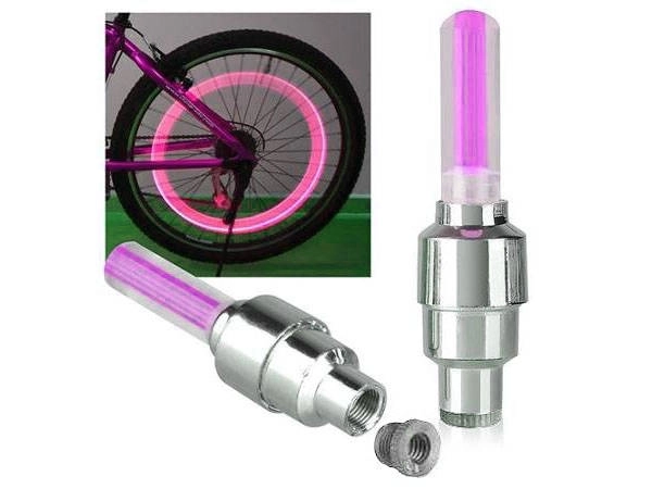 Valvole luminose per bicicletta 2 pezzi