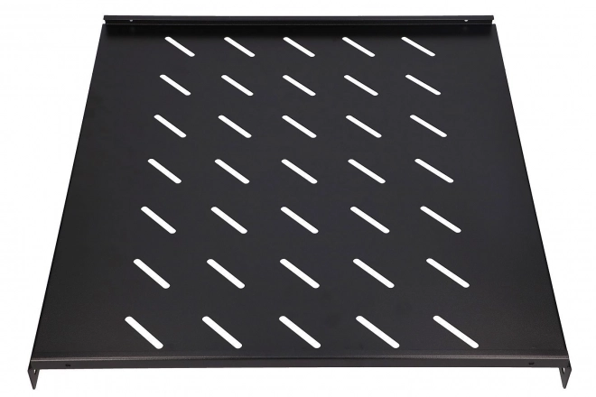 1U 500 mm rack shelf black