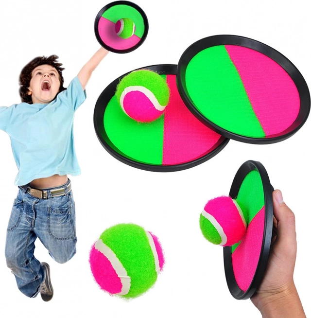 Gioco di paletta a velcro