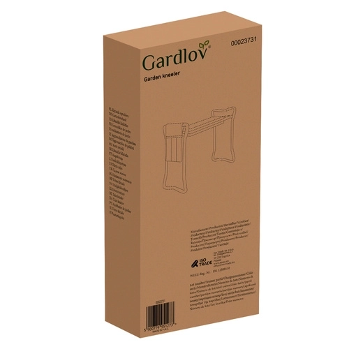 Garden Kneeler and Stool 3-in-1 with Tool Pouch