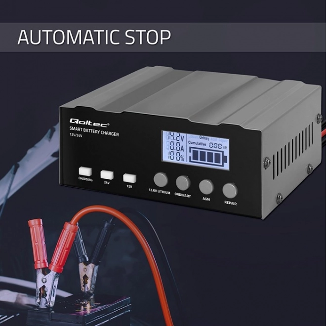 Intelligent Microprocessor Battery Charger for AGM GEL LiFePO4