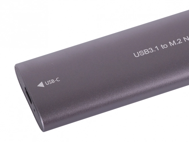 Custodia adattatore disco rigido M.2 SSD NGFF USB 3.1 USB Tipo-C