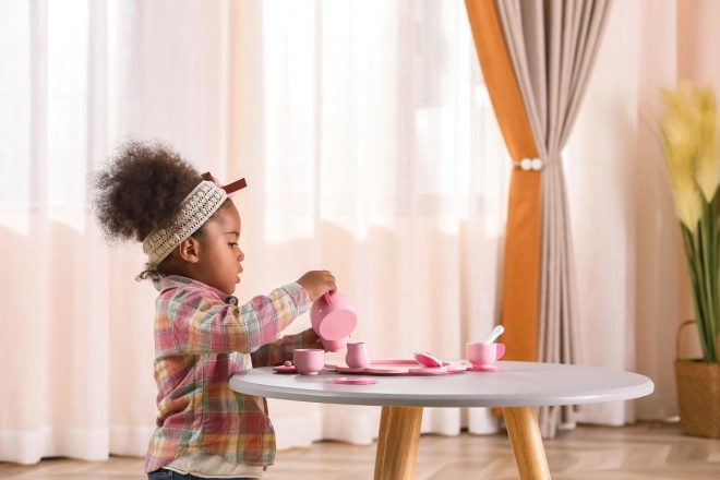 Set da tè e caffè per bambini Viga su vassoio