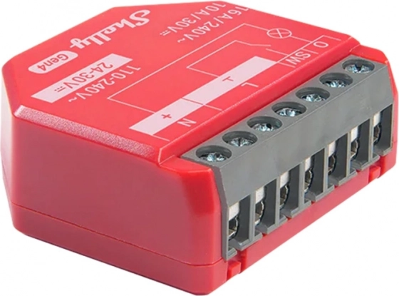 Shelly 1PM Gen4 controllo Zigbee/Matter