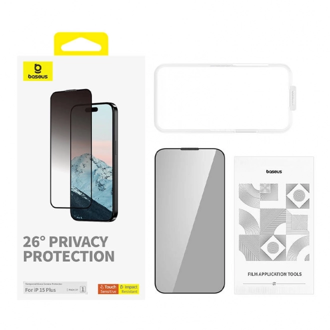 Baseus Displayschutz Apple iPhone 15 Plus