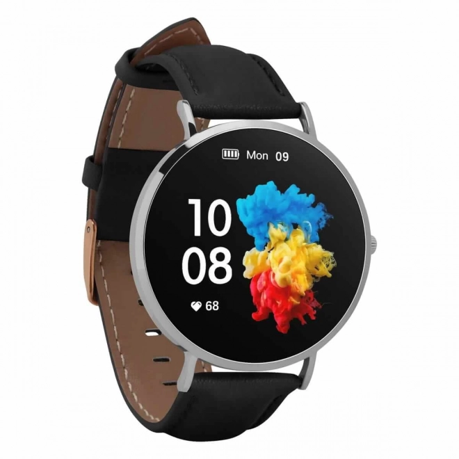 Elegant Smartwatch Verona Silver-Black