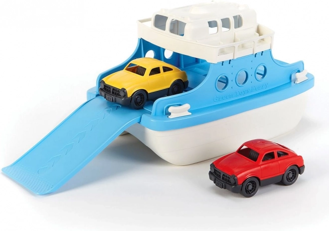 Interactive ferry with ramp
