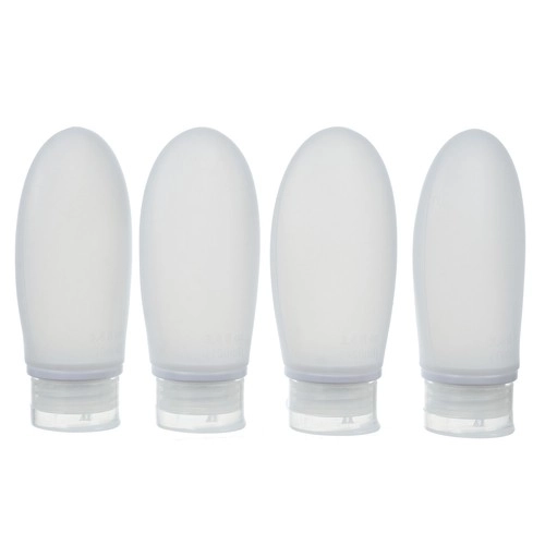Bottiglie di silicone flessibili