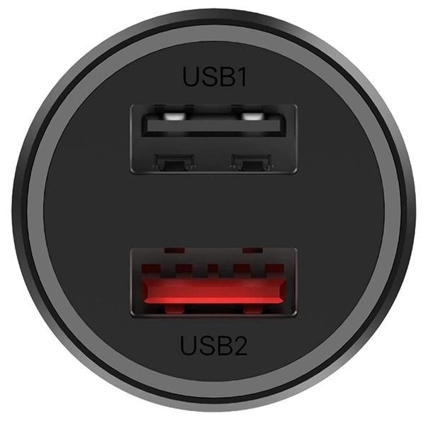 Mi car charger with dual ports