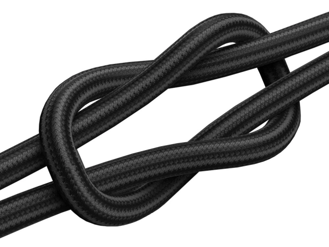 3v1 usb kabel za telefon lightning kabel iphone micro usb tip-c 1,2 m – Černý