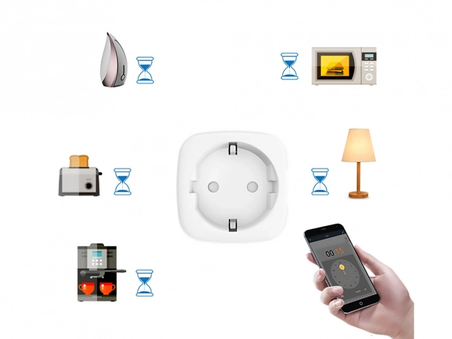 Intelligens aljzat WiFi időzítővel