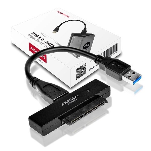 Adattatore USB 3.0 a SATA 6G per SSD/HDD 2.5"