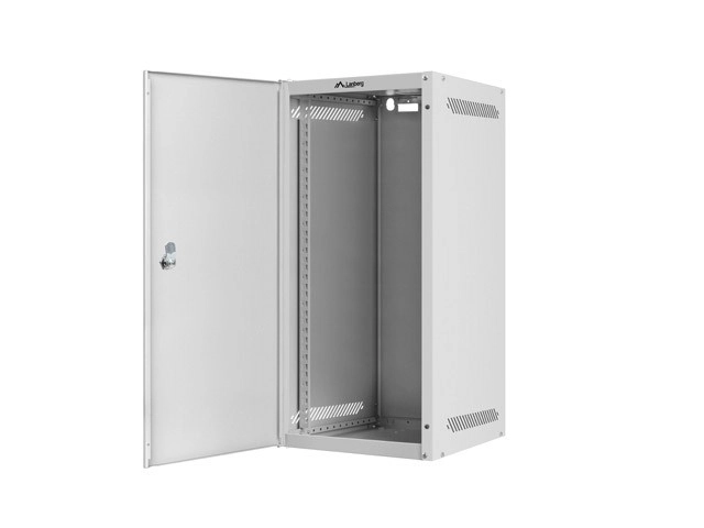 Gray Wall Cabinet LANBERG 10U 280x310