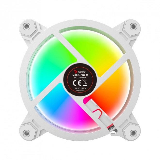 White 120mm ARGB Gaming Fan Pack