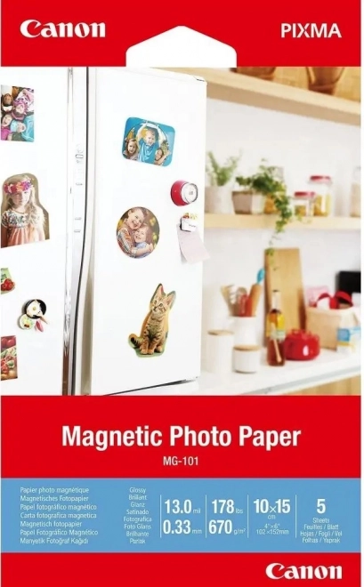 Canon Magnetic Photo Paper 10x15 cm