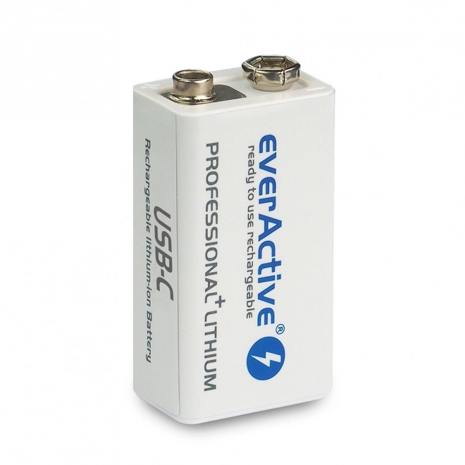 USB-C Li-ion 9V Rechargeable Battery