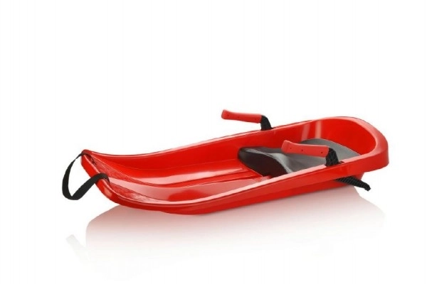 Champion Plastic Sled with Seat – Red