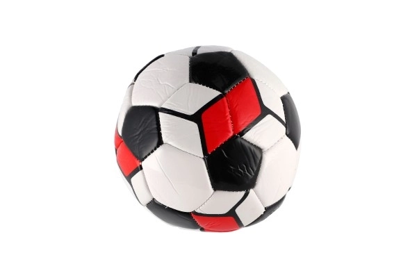 Ballon de football petit junior gonflé cousu 15cm cuir avec filet