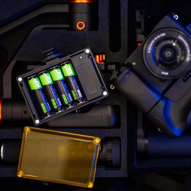 Rechargeable AA 2600mAh Batteries - Green Cell