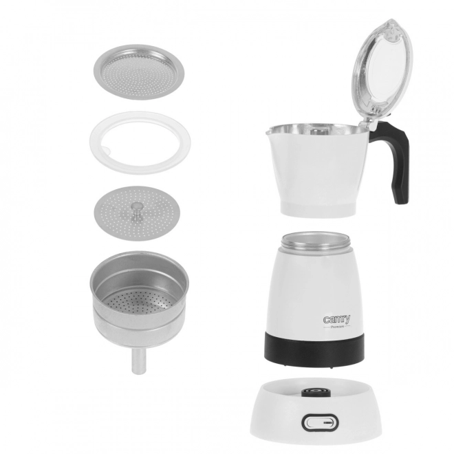 Electric Moka Pot Camry Premium White