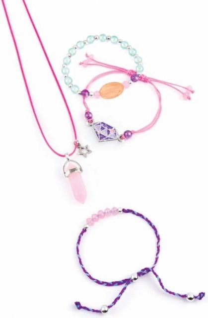 Maak een ketting en drie armbanden