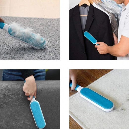 Spazzola bifacciale per una pulizia rapida