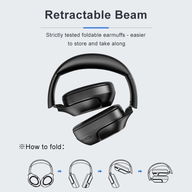 Wireless Over-Ear Bluetooth Headphones