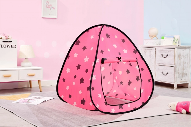 Children Pink Tent with Stars for Girls