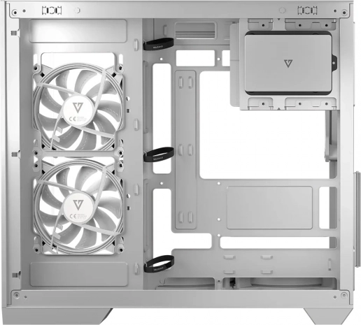 Spacious chassis and efficient airflow