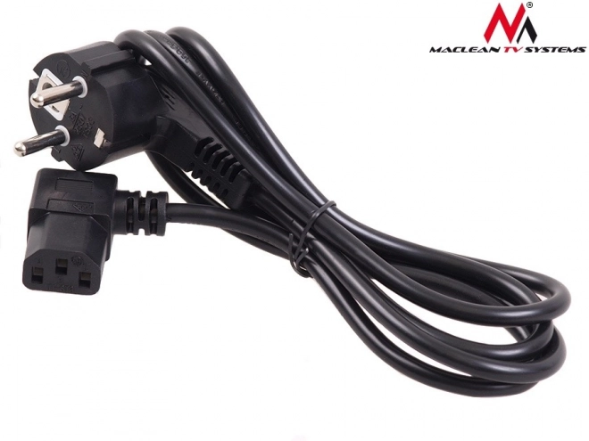 Power Cable Angled 3 Pin 5M EU