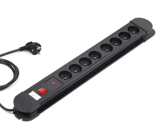 Power Strip with 8 Outlets and Wall Mount