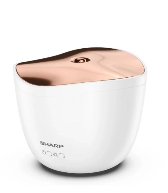 Ultrasonic Aroma Diffuser with Rose Gold Metallic Cover