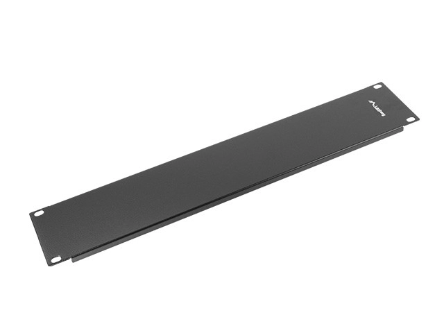 Blanking Panel for 19'' Rack Cabinet 2U Black